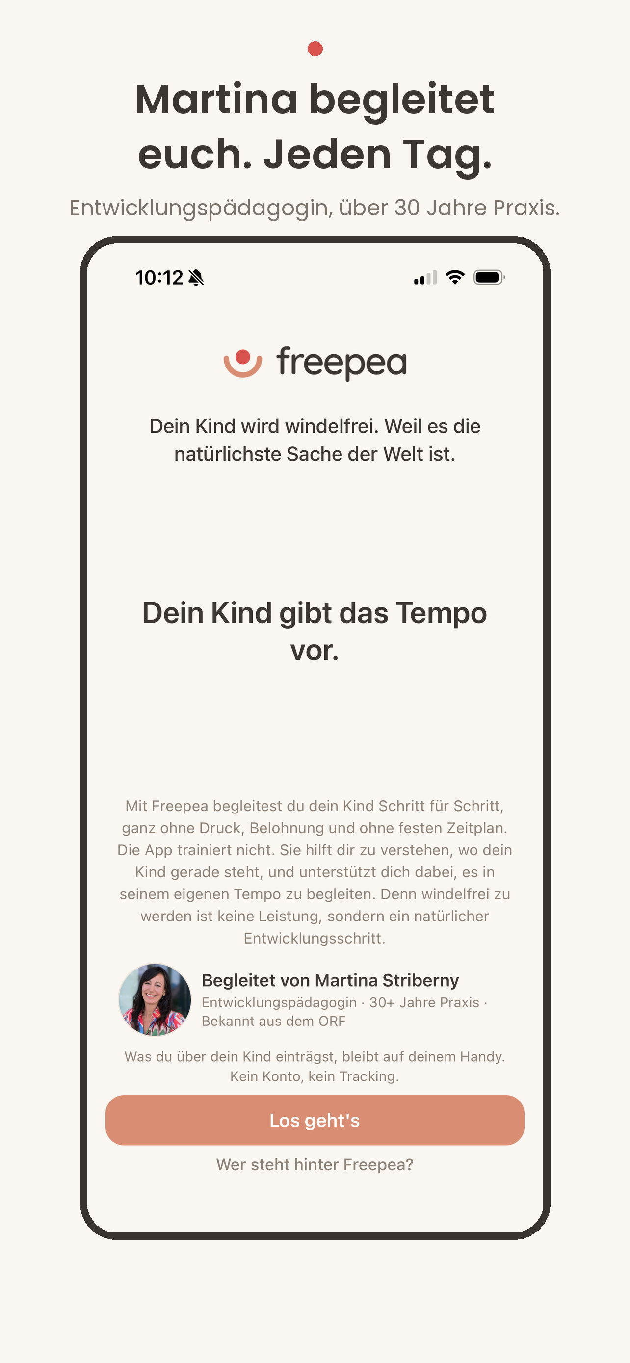Freepea App: täglicher Wegbegleiter